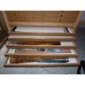Meuble atelier atelier avec tiroirs feuilles peinture grands formats Rocquebrune