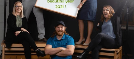 Schönes und frohes neues Jahr 2021