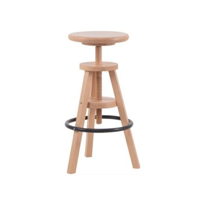 Tabouret en hêtre massif