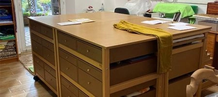 Brigitte's sewing workshop