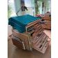 Meuble atelier d'art utilisation puzzles support toiles Meurthe-et-Moselle