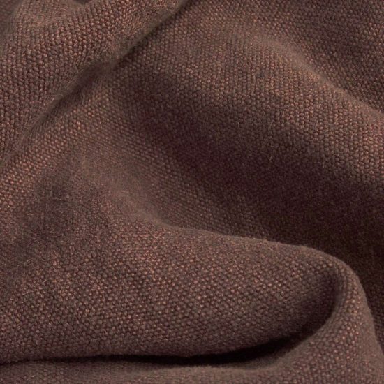 Auboi tissus toile de chanvre marron