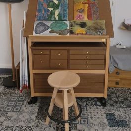 Meuble atelier d'art Auboi Emilie Nice