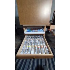 Rangement tubes de peinture