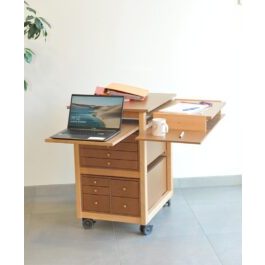 Mini bureau compact facile à déplacer