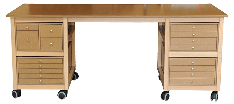 Le meuble bureau - Meuble de rangement en bois