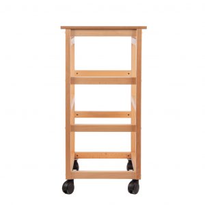 Structure colonne trois niveaux roulettes auboi