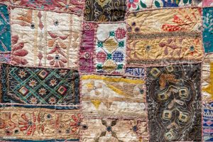 Tissus en patchwork
