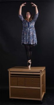 Equipe Auboi Tatiana ébénisterie danse