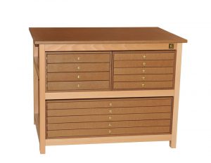 Commode 14 tiroirs rangement papiers