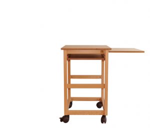 Auboi structure petit bureau plateau latéral