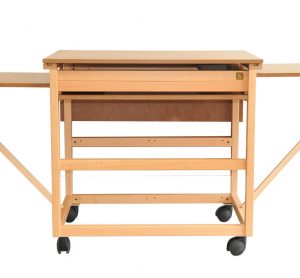 Structure Meuble Atelier Couture M+2 plateaux latéraux) demi plateau double