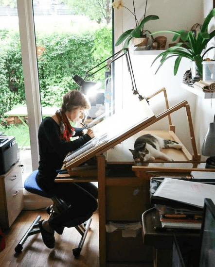 Meuble atelier création de bijou Aurélie Dufour Sèvres