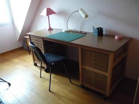 meuble bureau auboi 16 tiroirs rouen