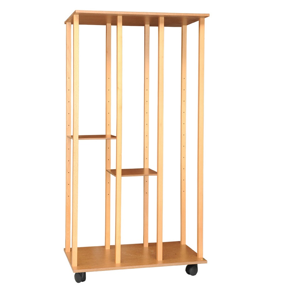 Chariot rangement de toiles et tableaux, hauteur de rangement 186 cm, 2