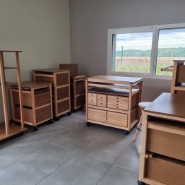 Ébénisterie Auboi show room auzebosc normandie