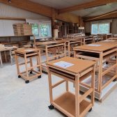 Ebénisterie Auboi atelier montage auzebosc normandie