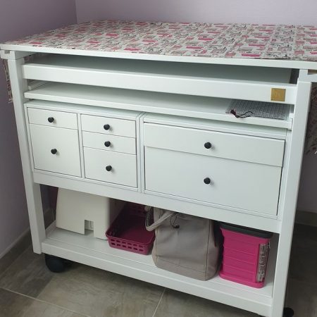 meuble couture blanc auboi